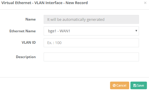 virtualEthernetRecord